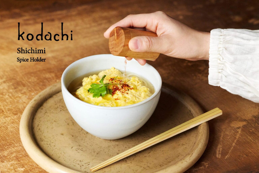 「素敵ならいいのに」から始まった、森と食卓をつなぐ木の七味入れ