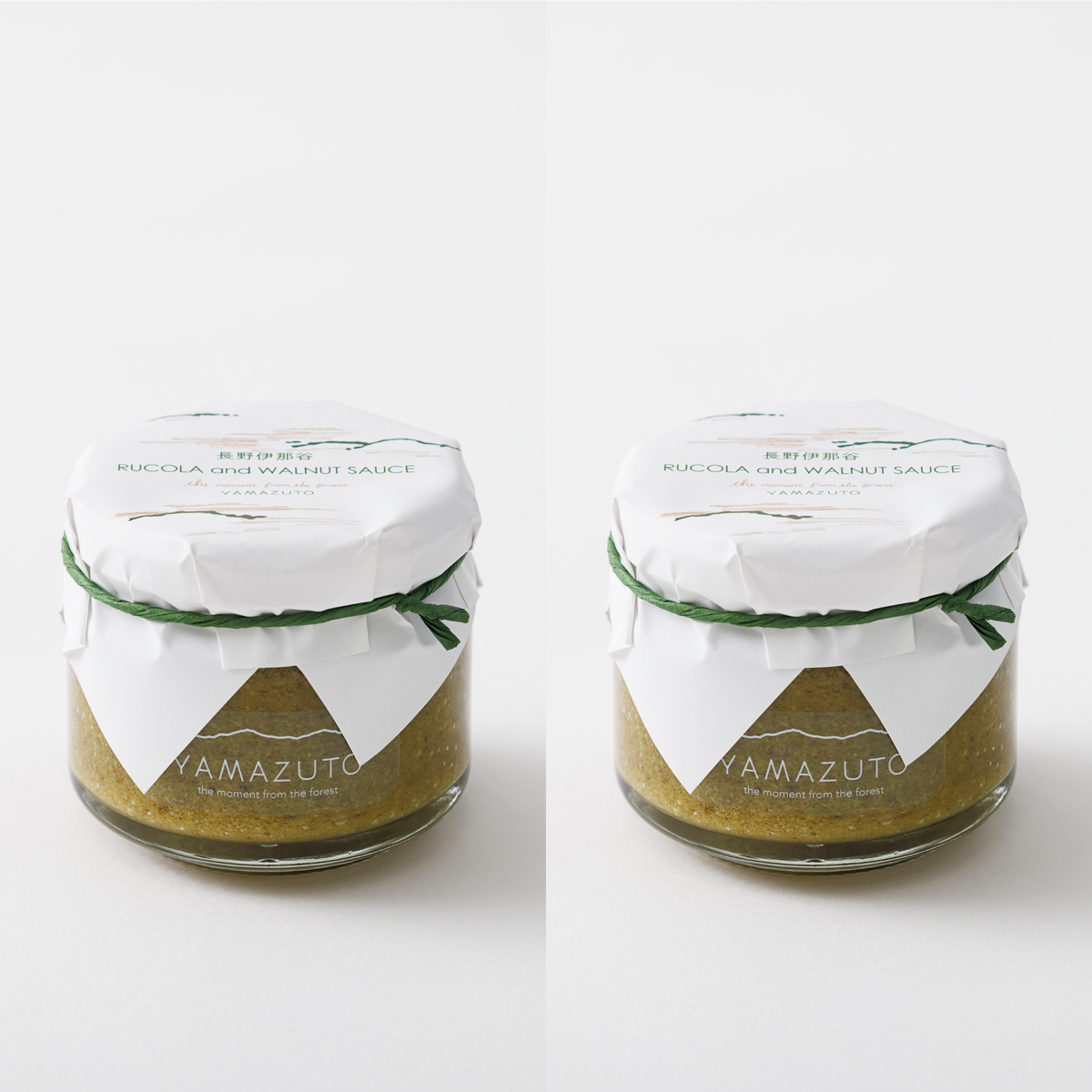 ＜今だけ送料無料＞長野伊那谷 RUCOLA AND WALNUT SAUCE 2個セット