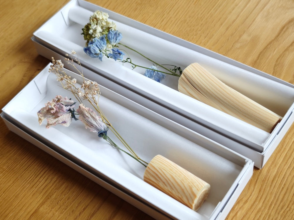 紙木と花（Long）