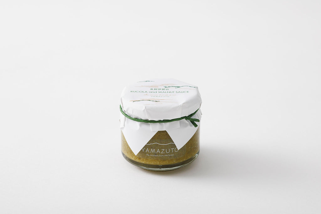 長野伊那谷 RUCOLA AND WALNUT SAUCE